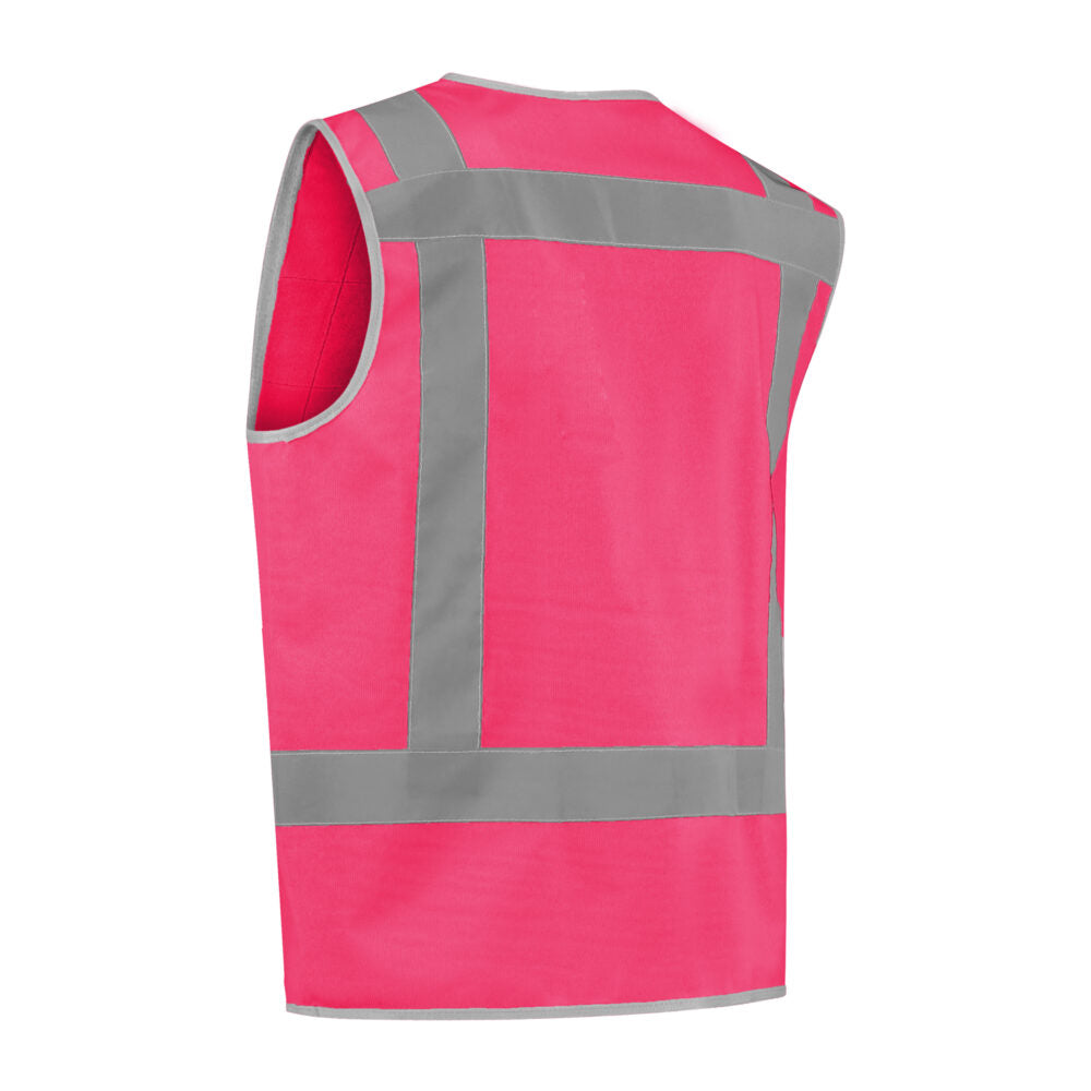 Noname High Visibility Veiligheidsvest VV100 roze(ROZE)