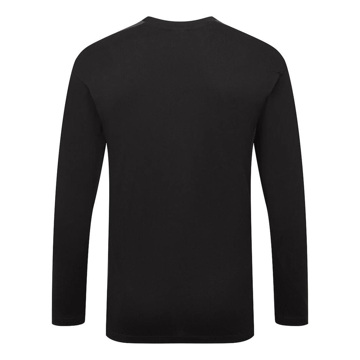 Portwest vrijetijdskleding Corporate Casuals T-shirt W1664 tweekleuren K/M longsleeve zwart-grijs(BY)