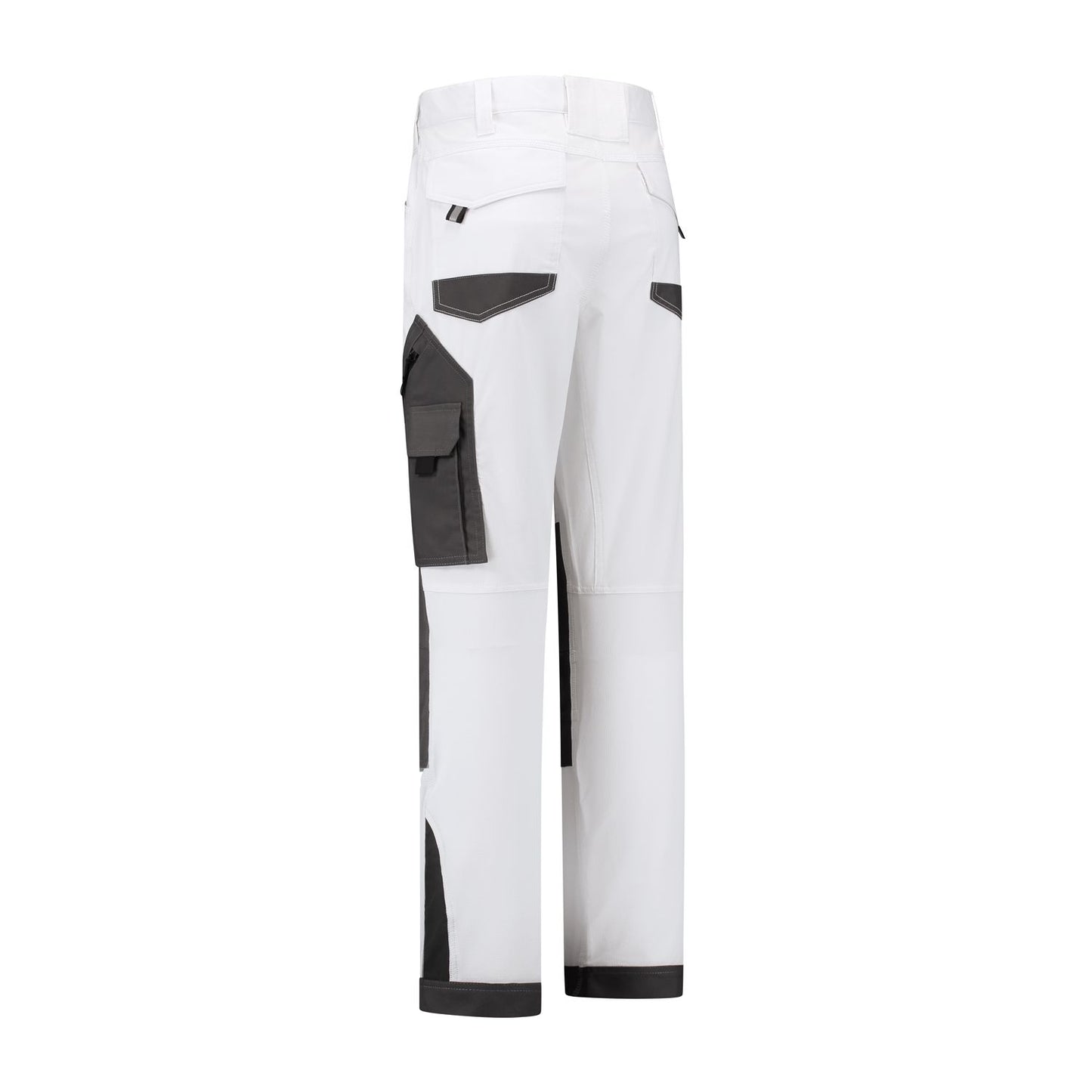 Noname Worker Werkbroek WBS9307 4-way stretch ripstop wit-grijs(WTGR)