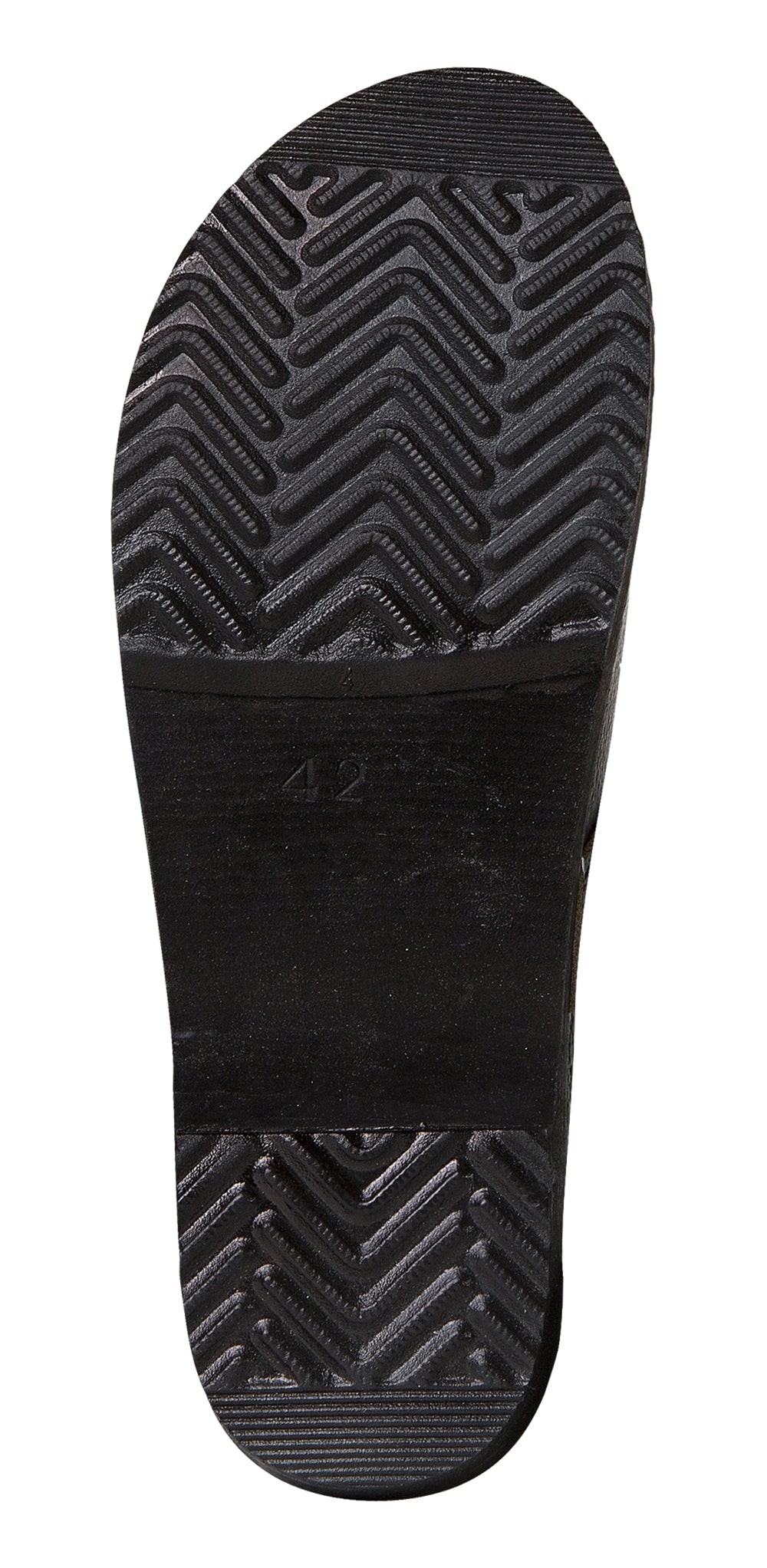 Strövels Klompen 501 Houten zool zwart