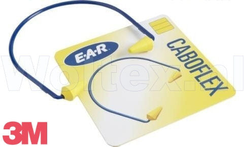 3M E-A-R Gehoorbeugels Caboflex Met gemonteerde oordoppen blauw-geel