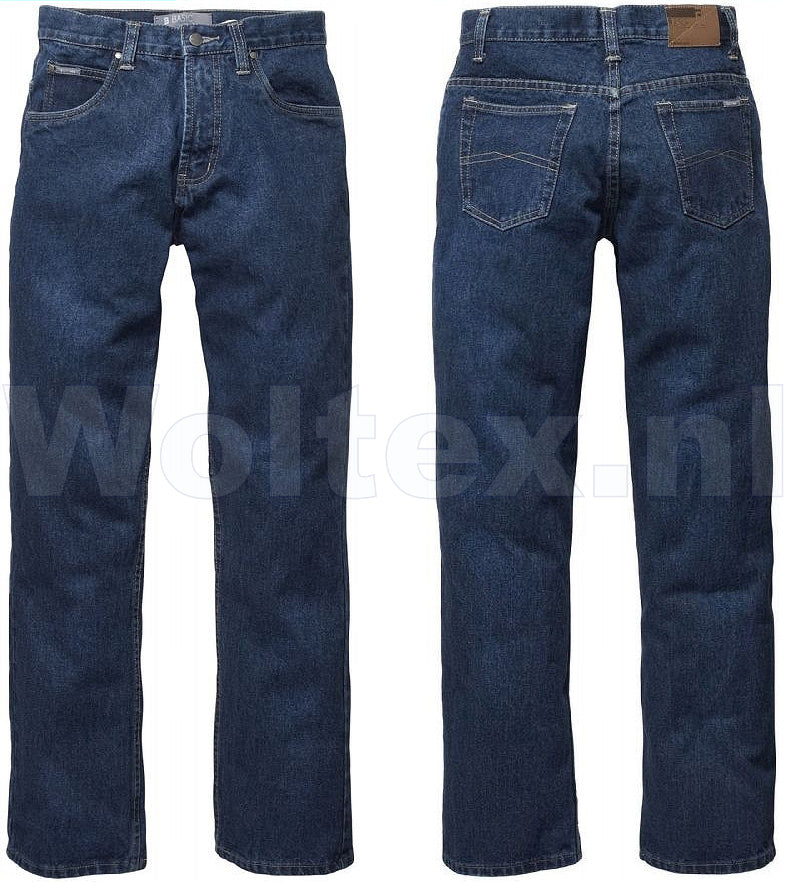 Brams Paris Broeken Palmer A50 blue denim