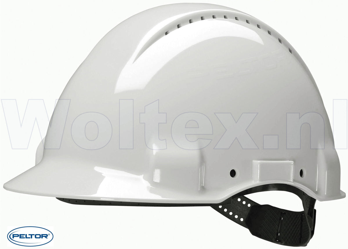 3M Peltor Helmen G3000DUV ABS UV- sensor Ventilatie Omkeerbaar binnenwerk wit