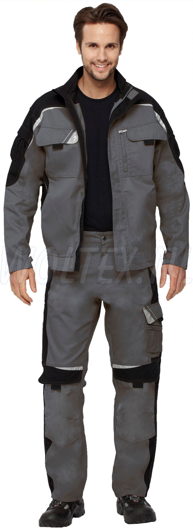 PKA Broeken Bestwork New grijs