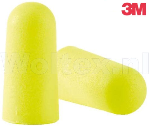 3M E-A-R Oordoppen Soft Yellow Neons Polyurethaanschuim Dispenser- 250 paar fluo-geel