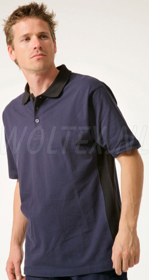 JMP Wear Poloshirts Virginia d.blauw