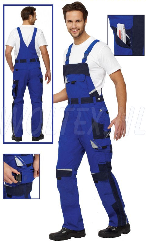 PKA Am. Overalls Bestwork New blauw