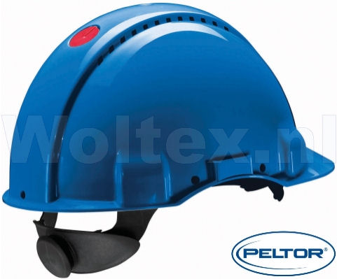 3M Peltor Helmen G3000NUV ABS UV- sensor Ventilatie Omkeerbaar binnenwerk blauw