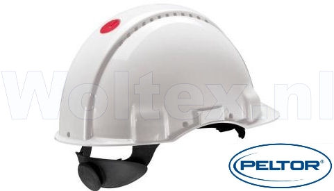 3M Peltor Helmen G3000NUV ABS UV- sensor Ventilatie Omkeerbaar binnenwerk wit