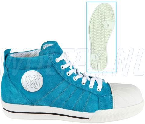 Redbrick Safety Sneakers Schoenen Blue Veilige neus- zool Overneus blauw