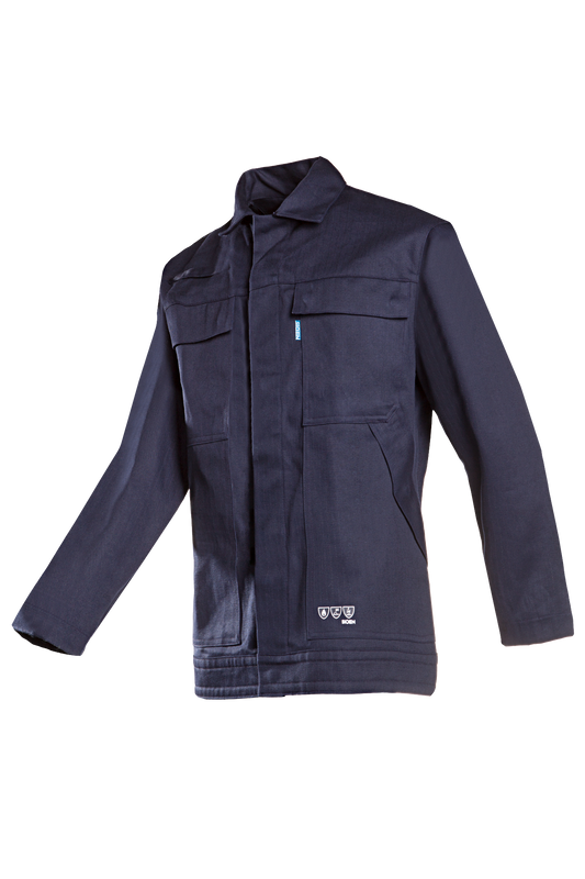 Sioen Jassen Gimont Vlamvertragend- antistatisch marineblauw