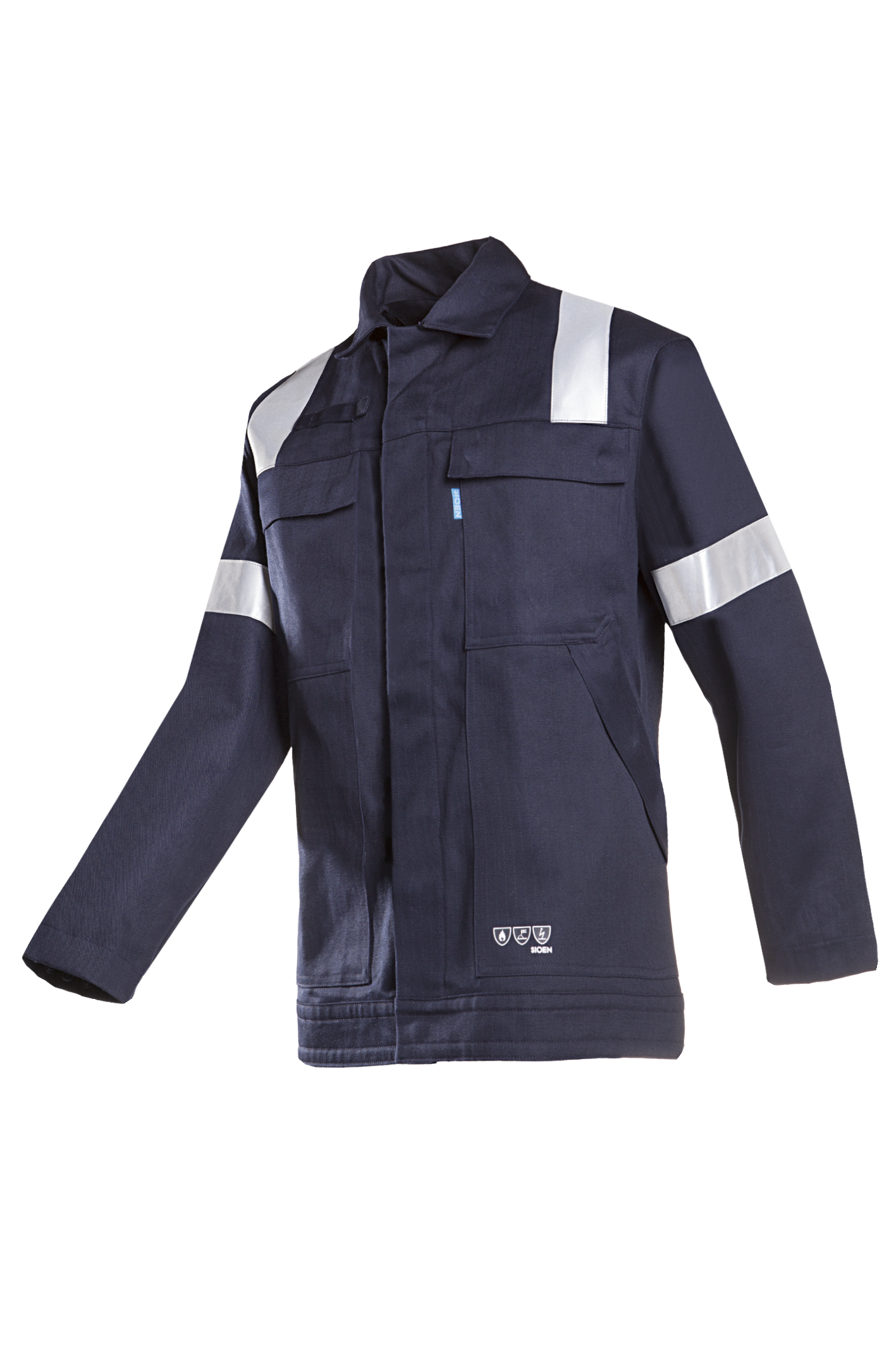 Sioen Jassen Novara Vlamvertragend- antistatisch marineblauw