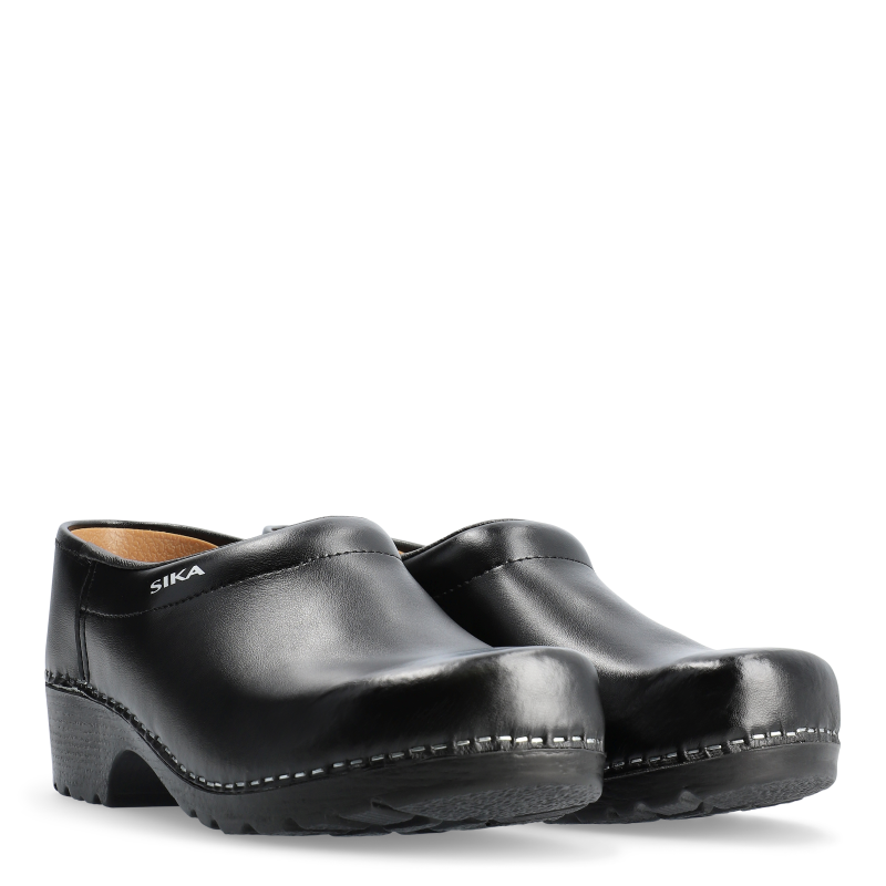 Sika Traditionel Klompen 124 D.H. PU zwart