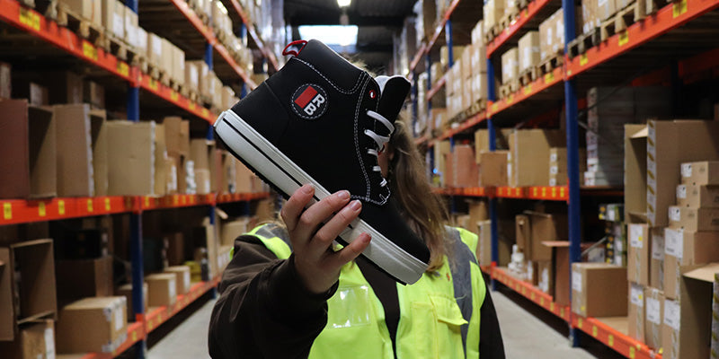 Redbrick Safety Sneakers Ladies Line Werkschoen Lena laag S3 dames zwart