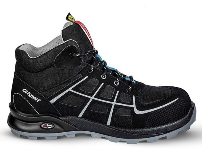 Grisport Cross Safety Schoenen Firm zwart-zilver