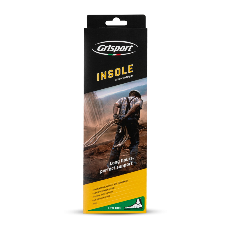 Grisport Inlegzolen 1000030 Laag zwart