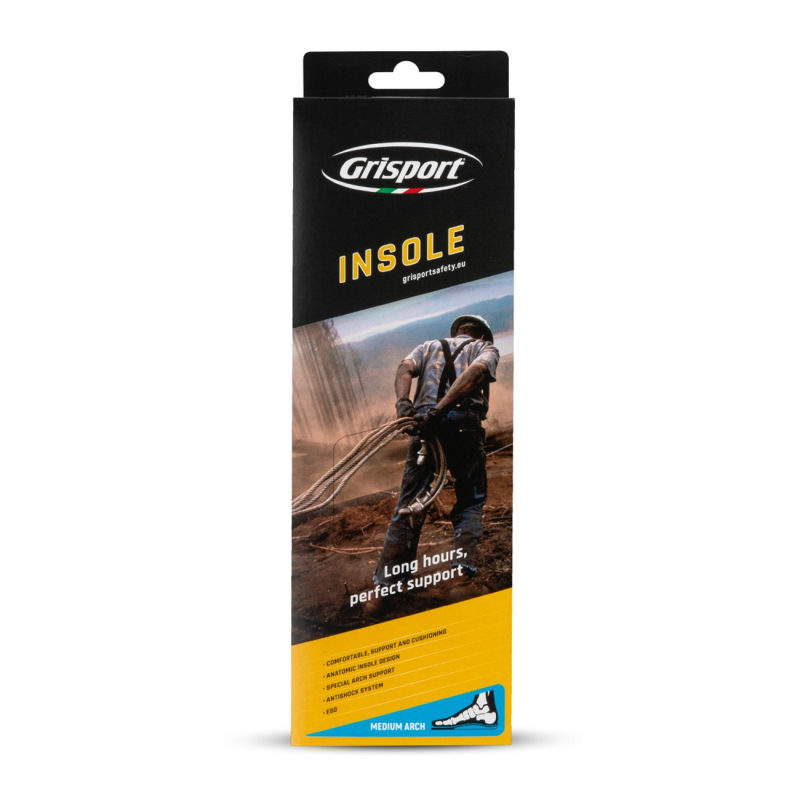 Grisport Inlegzolen 1000031 Medium zwart
