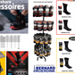 Redbrick Accessoires Sokken 25105 Thermo grijs-zwart