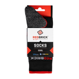 Redbrick Accessoires Sokken 25104 Zomer Cool grijs-zwart