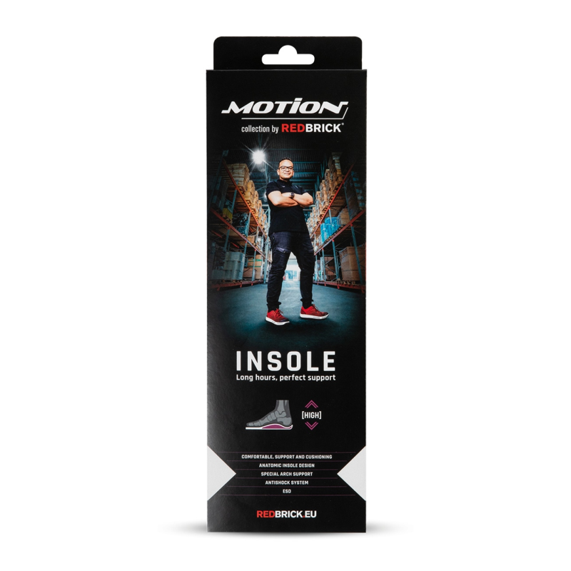 Redbrick Accessoires Motion Inlegzool 1000038 High zwart