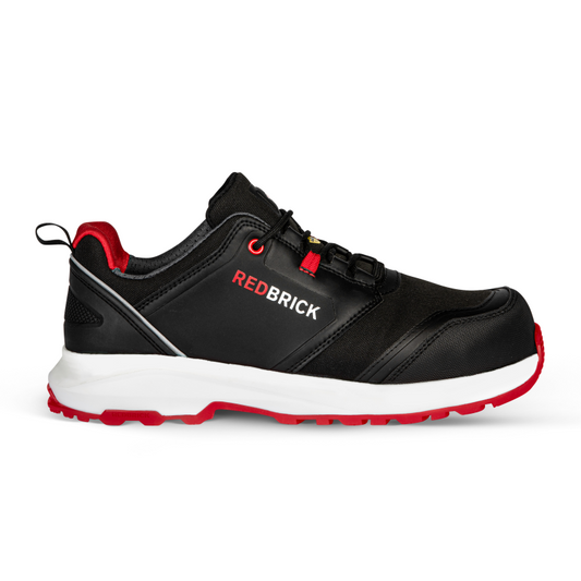 Redbrick Safety Sneakers Pulse Collectie Schoenen Pulse Low Laag S3 zwart