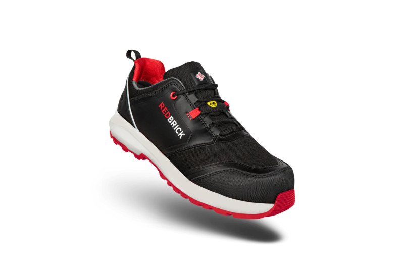 Redbrick Safety Sneakers Pulse Collectie Schoenen Pulse Low Laag S3 zwart