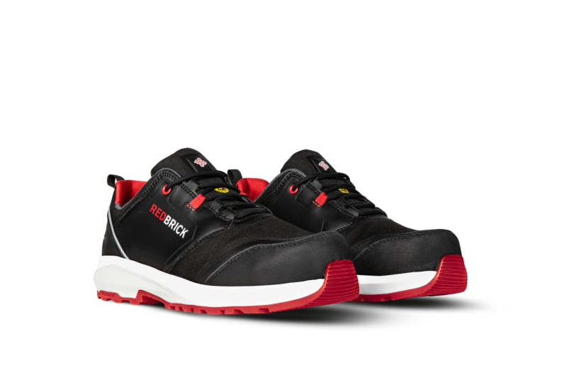 Redbrick Safety Sneakers Pulse Collectie Schoenen Pulse Low Laag S3 zwart