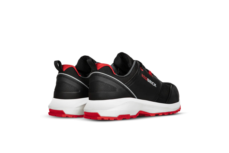 Redbrick Safety Sneakers Pulse Collectie Schoenen Pulse Overnose Low Laag S3 zwart