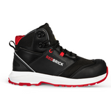 Redbrick Safety Sneakers Pulse Collectie Schoenen Pulse Overnose Low Hoog S3 zwart