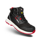 Redbrick Safety Sneakers Pulse Collectie Schoenen Pulse Overnose Low Hoog S3 zwart