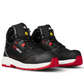 Redbrick Safety Sneakers Pulse Collectie Schoenen Pulse Overnose Low Hoog S3 zwart