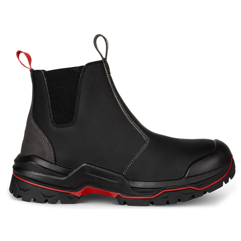 Redbrick Boots Pulse Collectie Laarzen Pulse Ankle Boot Black Laag S3S zwart