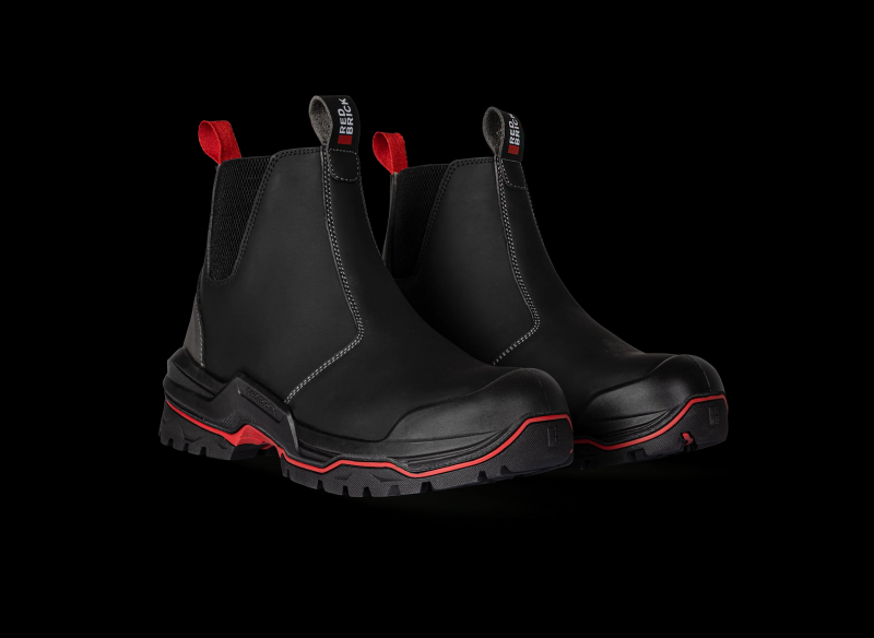 Redbrick Boots Pulse Collectie Laarzen Pulse Ankle Boot Black Laag S3S zwart