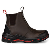 Redbrick Boots Pulse Collectie Laarzen Pulse Ankle Boot Black Laag S3S bruin