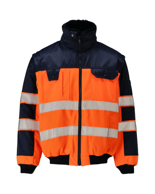 Mascot Safe Image Jassen 00920-660 Livigno fluo oranje-marineblauw(141)