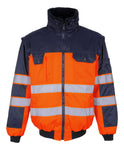 Mascot Safe Image Jassen 00920-660 Livigno fluo oranje-marineblauw(141)