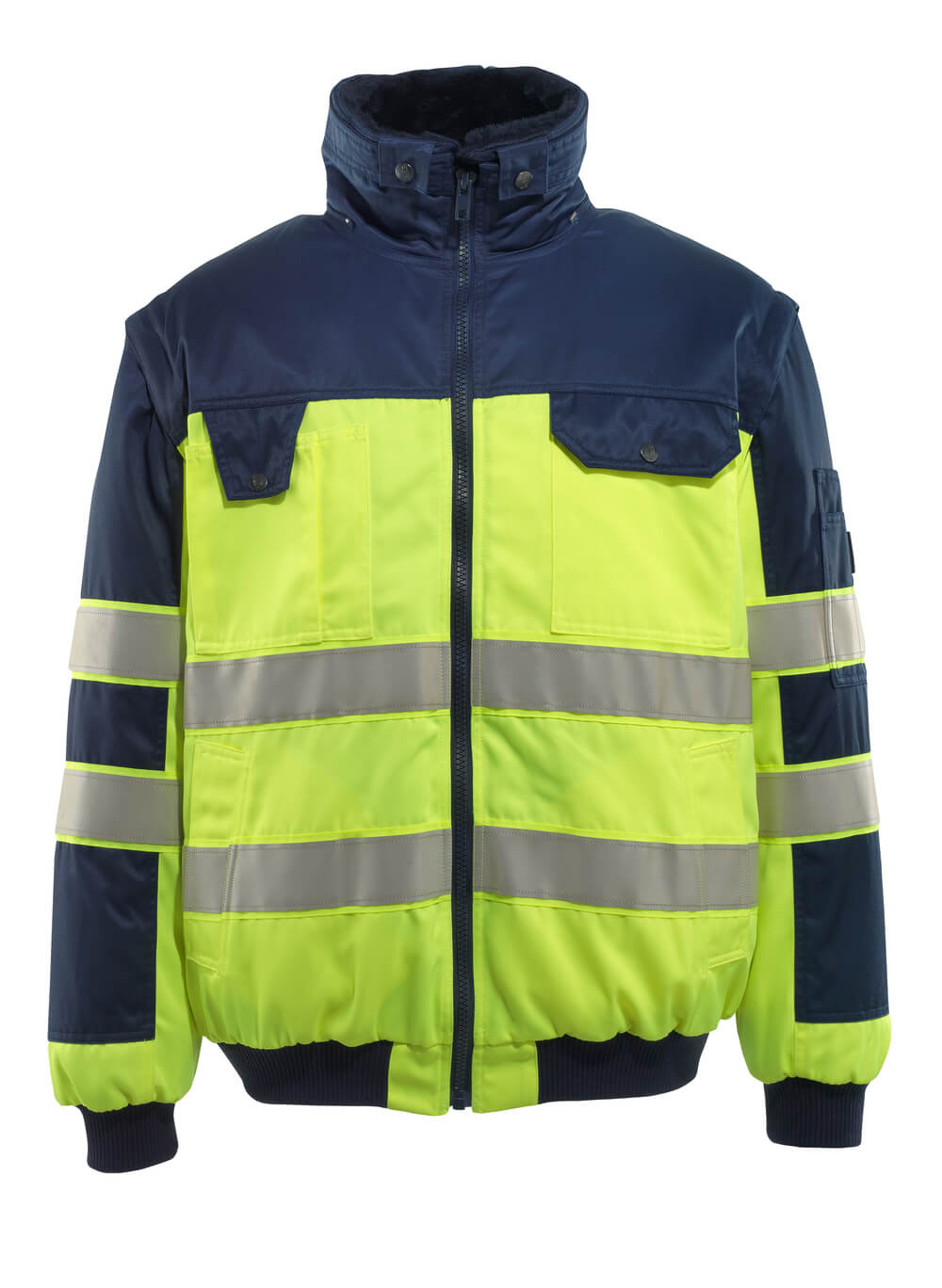 Mascot Safe Image Jassen 00920-660 Livigno fluo geel-marineblauw(171)