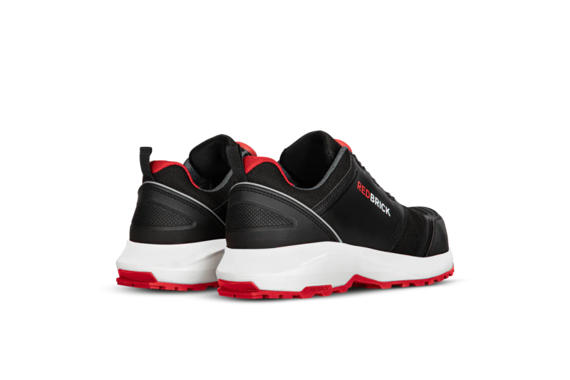 Redbrick Safety Sneakers Pulse Collectie Werkschoen Pulse Speed Lace Low Laag S3 zwart