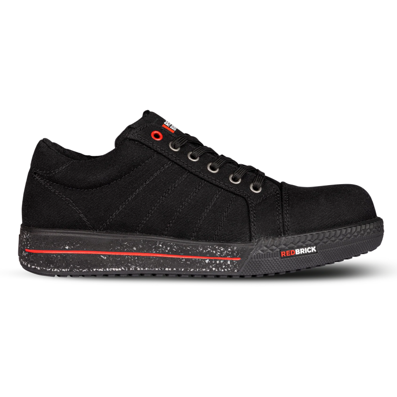Redbrick Safety Sneakers Sustainable Werkschoen Tourmaline laag S1P zwart