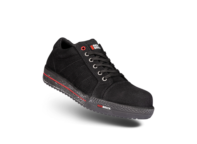 Redbrick Safety Sneakers Sustainable Werkschoen Tourmaline laag S1P zwart