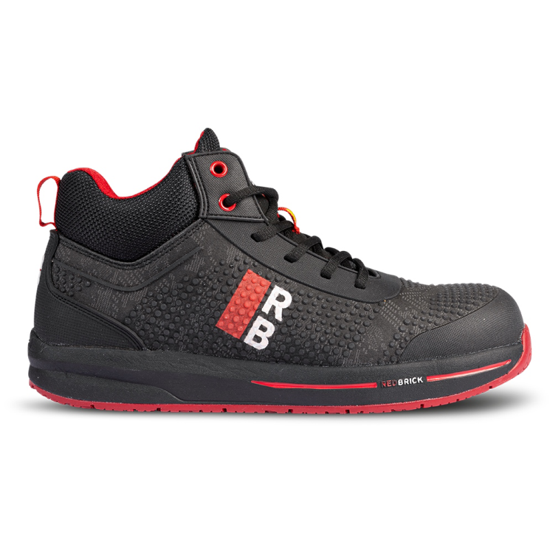 Redbrick Safety Sneakers Motion Werkschoen Comet High AF hoog S3 antraciet