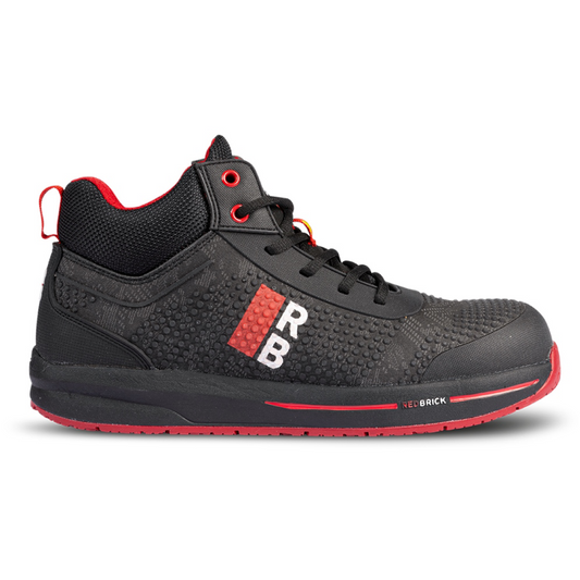 Redbrick Safety Sneakers Motion Werkschoen Comet High AF hoog S3 antraciet