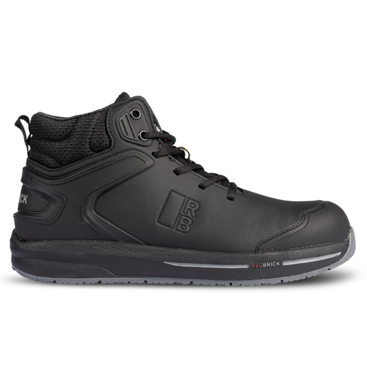 Redbrick Safety Sneakers Motion Werkschoen Shade High AF hoog S3 zwart