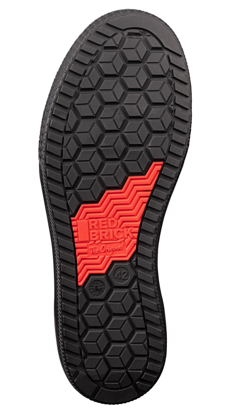 Redbrick Safety Sneakers Nieuw Veiligheidsschoenen Beater High S3S zwart