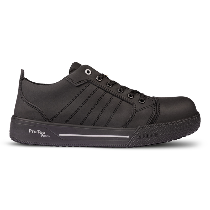 Redbrick Safety Sneakers Nieuw Veiligheidsschoenen Beater Low S3S zwart