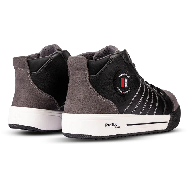 Redbrick Safety Sneakers Nieuw Veiligheidsschoenen Dunk High S3S zwart