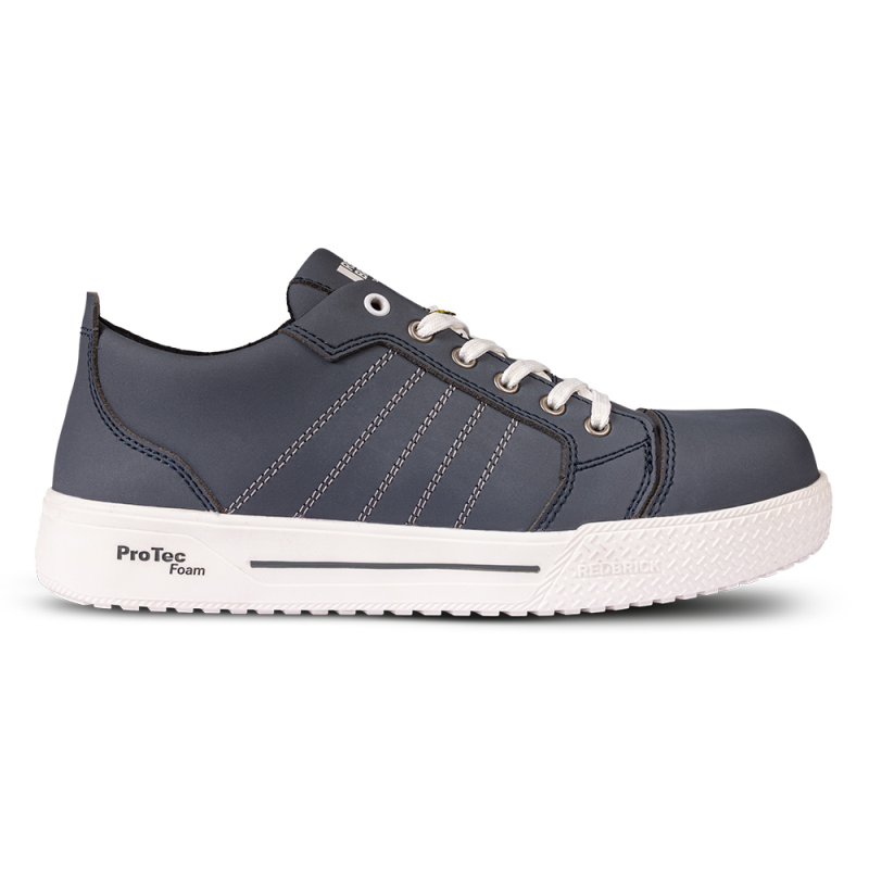 Redbrick Safety Sneakers Nieuw Veiligheidsschoenen Kick Low S3S blauw