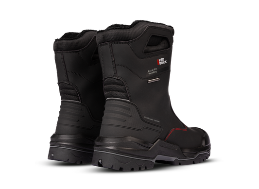 Redbrick Boots Boot Collectie Veiligheidslaarzen Boot Black Wool 32337 Gevoerd S7S zwart