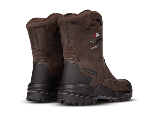 Redbrick Boots Boot Collectie Veiligheidslaarzen Boot Brown Wool 32339 Gevoerd S7S bruin
