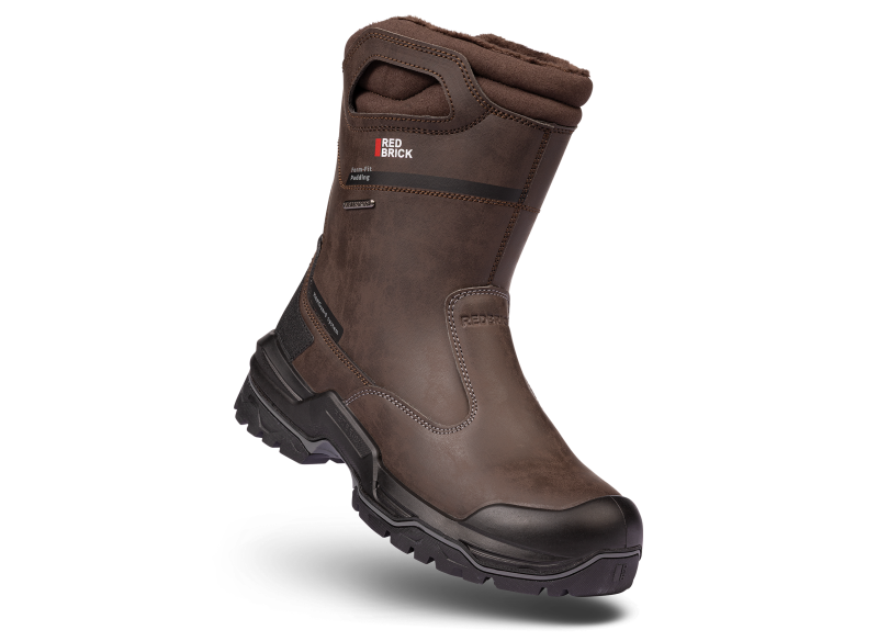 Redbrick Boots Boot Collectie Veiligheidslaarzen Boot Brown Wool 32339 Gevoerd S7S bruin